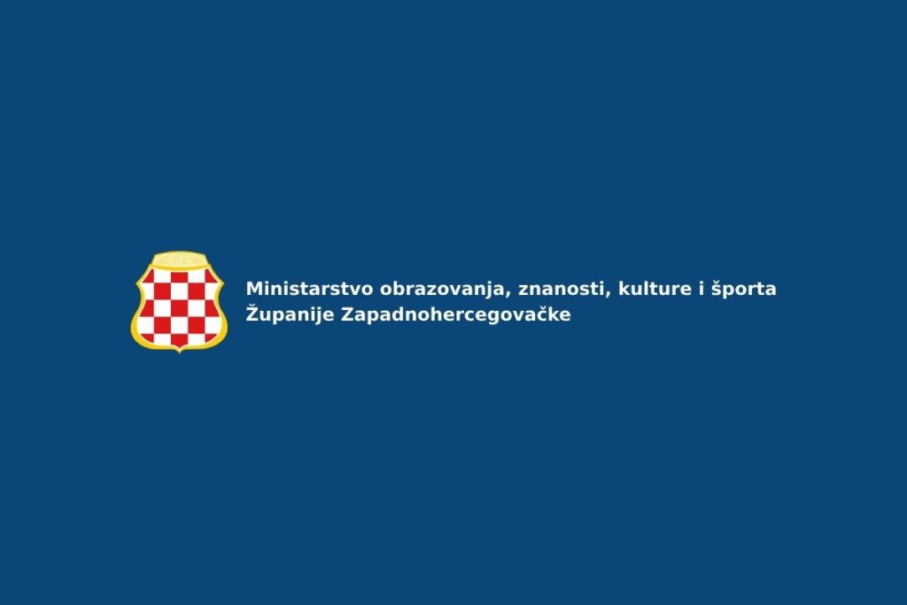 Javni poziv za prijavu učenika za stjecanje statusa polaznika Centara izvrsnosti Županije Zapadnohercegovačke