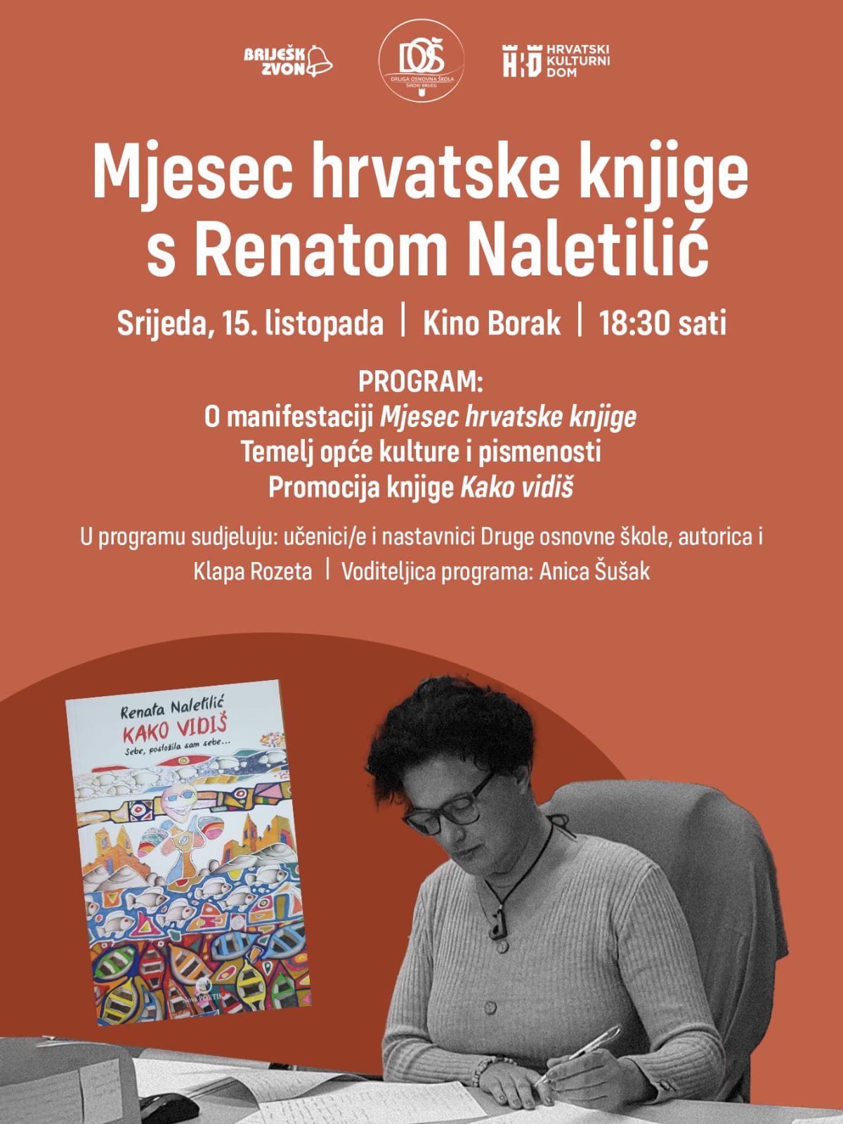 Mjesec hrvatske knjige s Renatom Naletilić