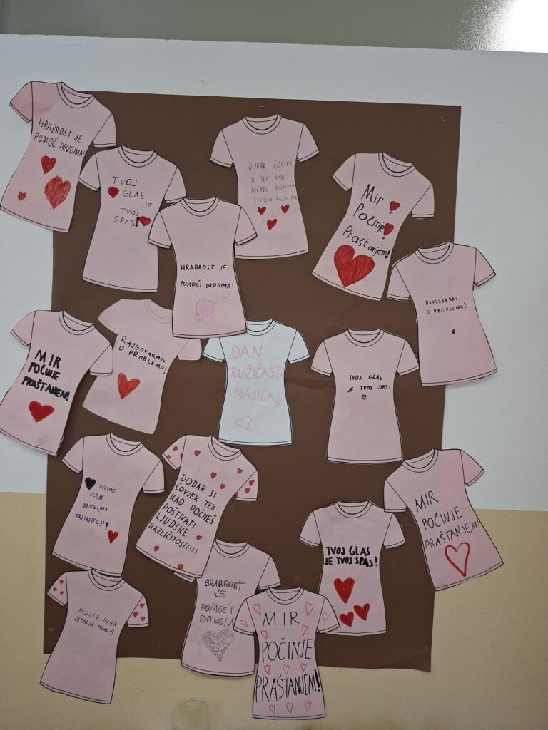 Međunarodni dan borbe protiv vršnjačkog nasilja🎀👚