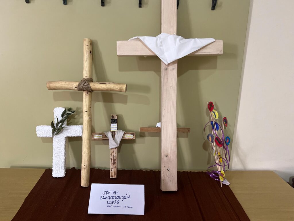 Prigodni uskrsni kutak u Područnoj školi Provo