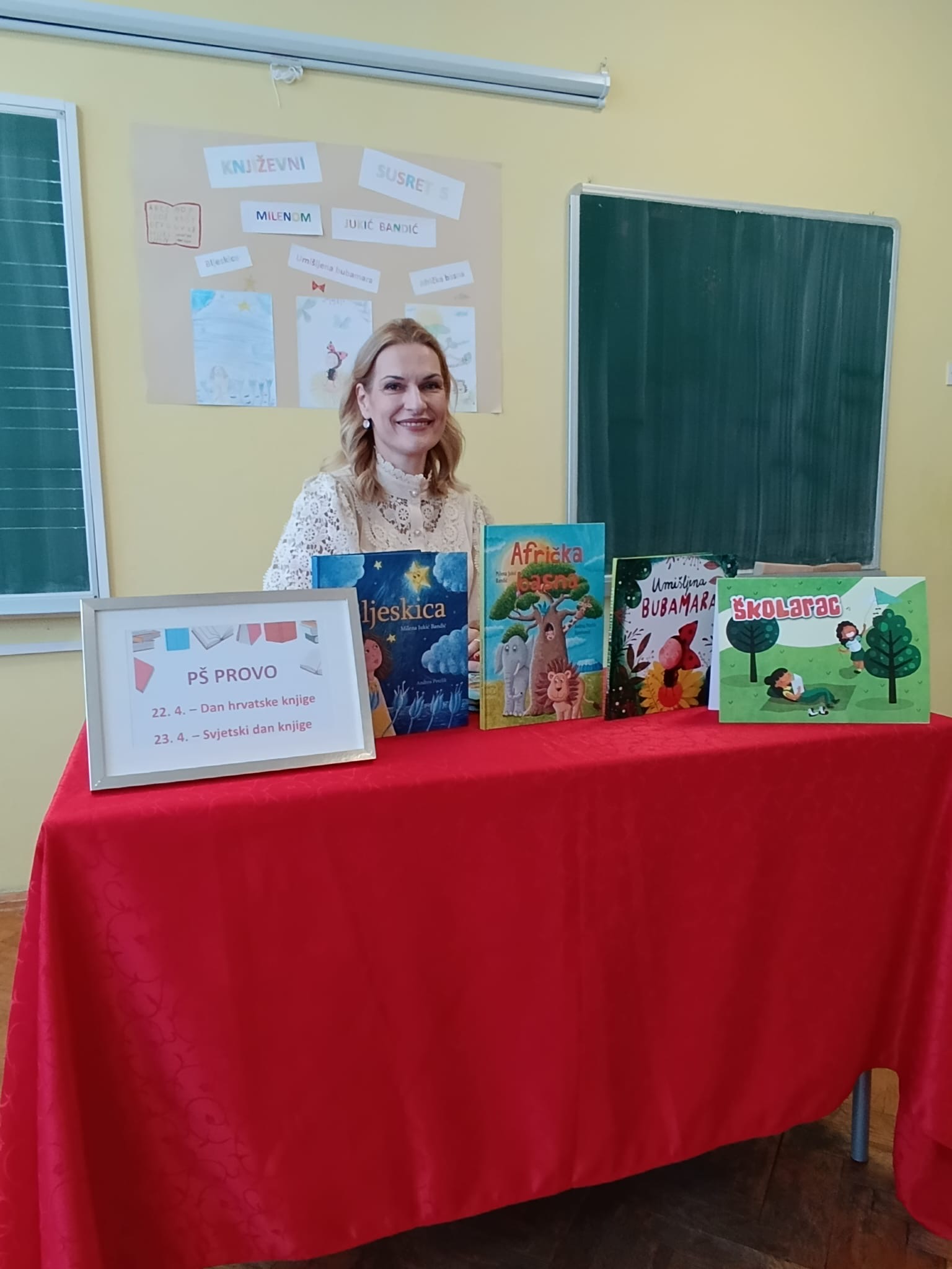 PŠ Provo – Književni susret s književnicom Milenom Jukić Bandić