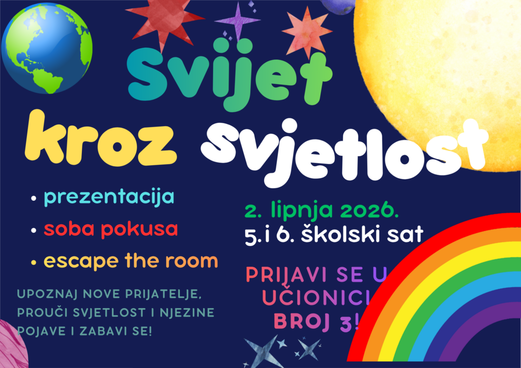 Najava radionice – „SVIJET KROZ SVJETLOST“