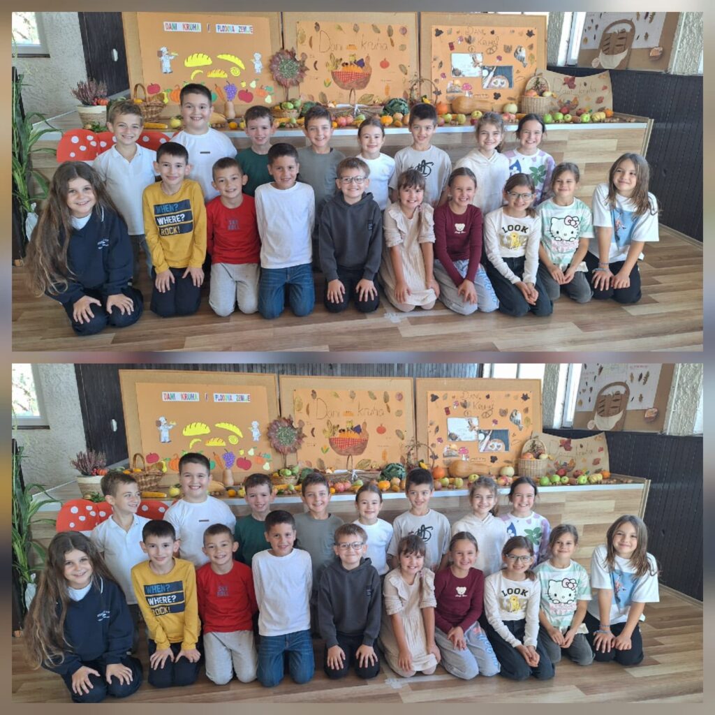 Dani kruha i zahvalnosti za plodove zemlje u PŠ Knešpolje 🥐🥯🍪